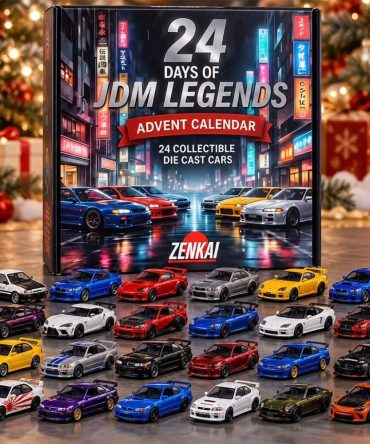 24 Days Of Jdm Legends Advent Calendar 2026 Christmas Tree Ornaments Xmas Gifts For Son