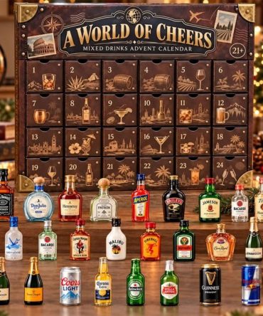 A World Of Cheers Mixed Drinks Advent Calendar 2026 Cocktail Christmas Tree Ornaments Xmas Gift
