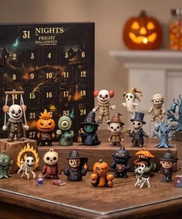Nights Of Fright Halloween Advent Calendar Spooky Ornaments Countdown Box Halloween Gifts