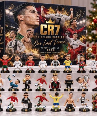 Cristiano Ronaldo One Last Dance Advent Calendar 2026 Christmas Tree Ornaments Cr7 Merch Gifts