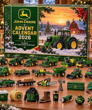John Deere Advent Calendar 2026 24 Days Of Farm Christmas Tree Ornaments John Deere Merch