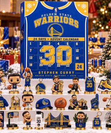 Golden State Warriors Stephen Curry #30 Advent Calendar 2026 Warriors Xmas Calendar, 3D Acrylic Collectibles