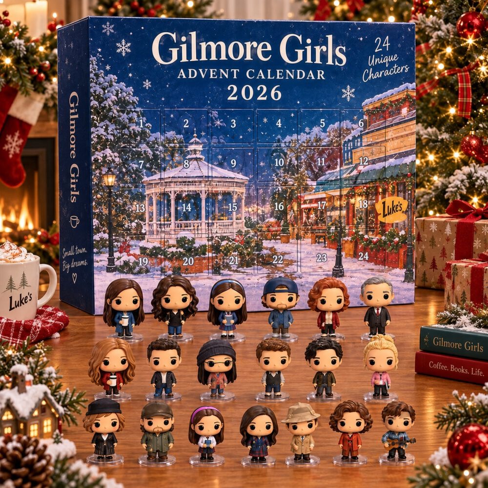 Gilmore Girls Advent Calendar 2026 Gilmore Girls Collectible Xmas Advent Calendar, 3D Acrylic Collectibles
