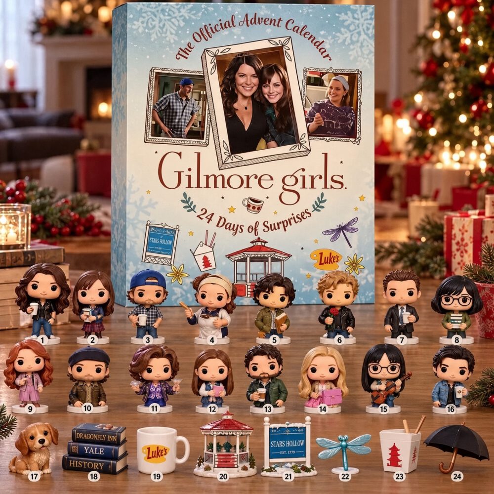 Gilmore Girls Advent Calendar 2026 Gilmore Girls Christmas Countdown Tv Show Fan Gifts, 3D Acrylic Collectibles