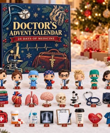 Doctor'S Advent Calendar 2026 24 Days Of Medical Christmas Tree Ornaments Gift For Doctor