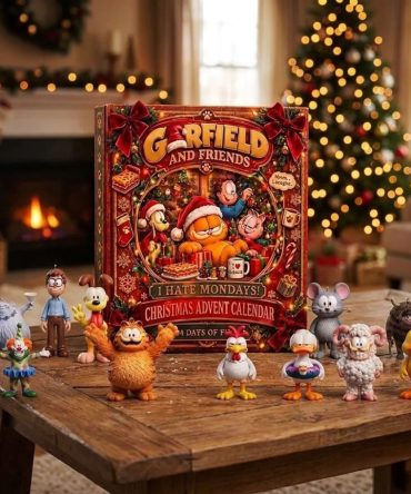 Garfield And Friends Christmas Advent Calendar Xmas Tree Ornaments Holiday Gift For Friends