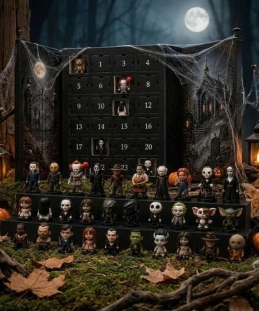 Horror Movie Collectibles Advent Calendar Spooky Ornaments Halloween Gear Gift For Horror Lover