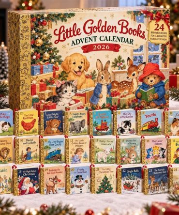 Little Golden Books 2026 Advent Calendar Christmas Tree Ornaments Gift For Kids