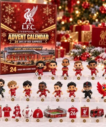 Liverpool Fc Advent Calendar 2026 24 Days Of Red Surprises Christmas Ornaments Lfc Merch
