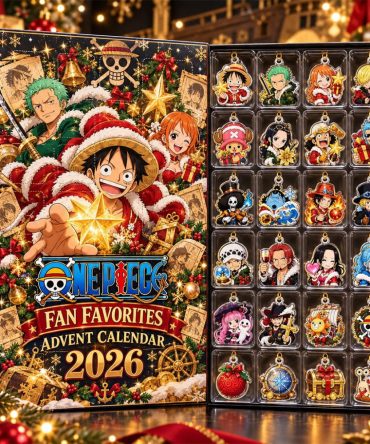 One Piece Fan Favorites Christmas Advent Calendar 2026 Xmas Tree Ornaments One Piece Merch