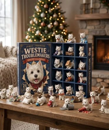 Westie Troublemakers Christmas Advent Calendar Xmas Tree Ornaments Gift For Westie Lovers