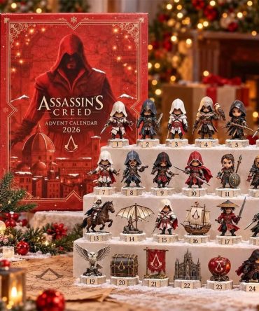 Assassin'S Creed Holiday Advent Calendar 2026 Gaming Christmas Ornaments Assassin'S Creed Merch