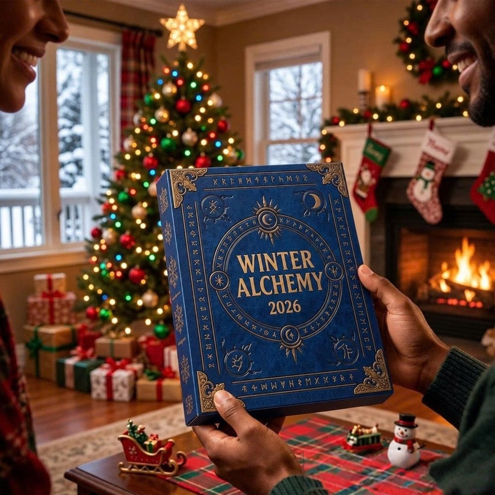 Winter Alchemy Advent Calendar 2026 24 Day Christmas Countdown Xmas Gift, 3D Acrylic Collectibles