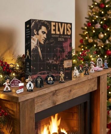 Elvis Presley 2026 Christmas Advent Calendar Holiday Ornaments Elvis Presley Merch Music Gifts