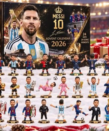 Lionel Messi Advent Calendar 2026 M10 Christmas Ornaments Lionel Messi Merch Soccer Fan Gifts