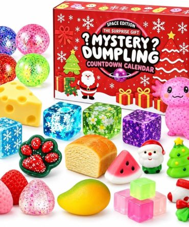 Mystery Dumpling Advent Calendar 2026 Christmas Ornaments Countdown Box Adorable Xmas Gifts