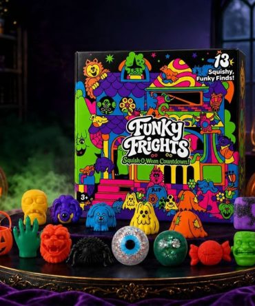 Needoh Funky Frights Halloween Advent Calendar Squish O Ween Ornaments Needoh Merch Spooky Gift