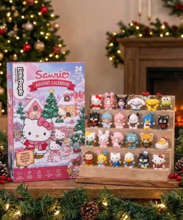 Sanrio Hello Kitty Christmas Advent Calendar Cute Characters Holiday Ornaments Xmas Gifts
