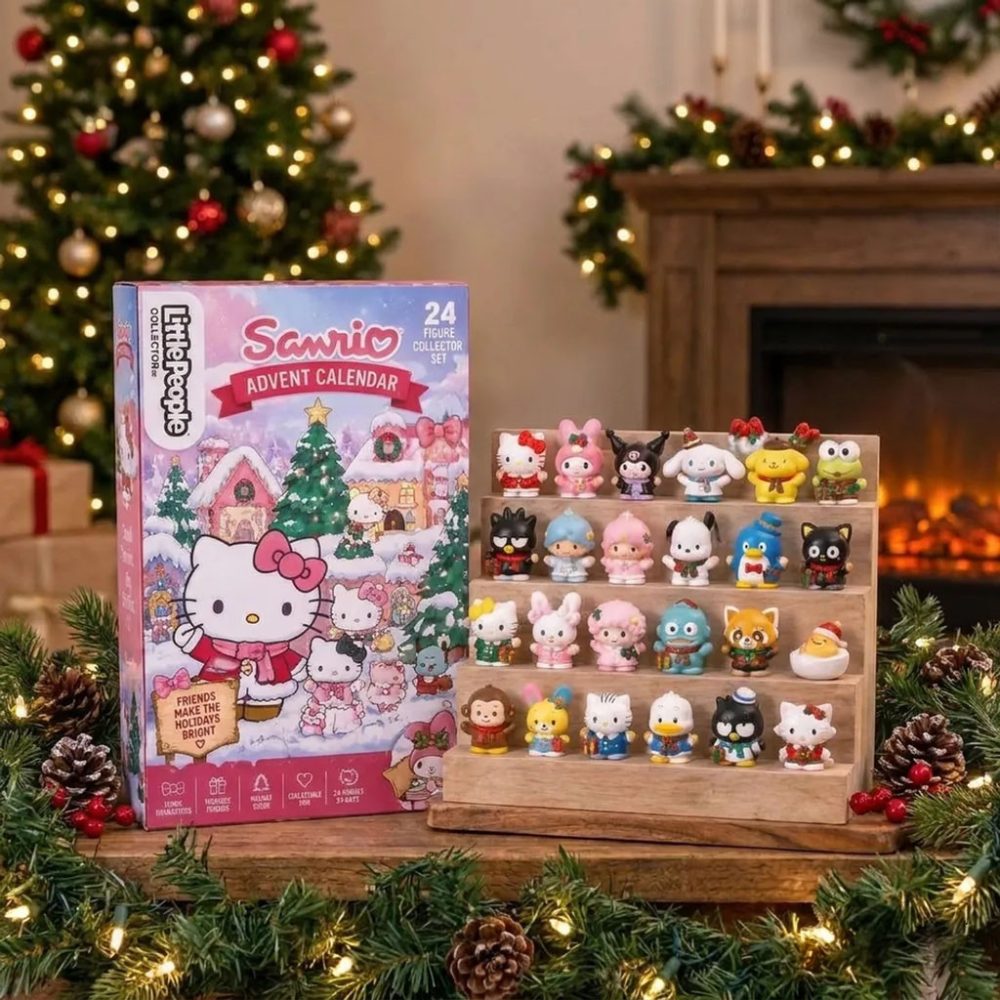 Sanrio Hello Kitty Christmas Advent Calendar Cute Characters Holiday Ornaments Xmas Gifts
