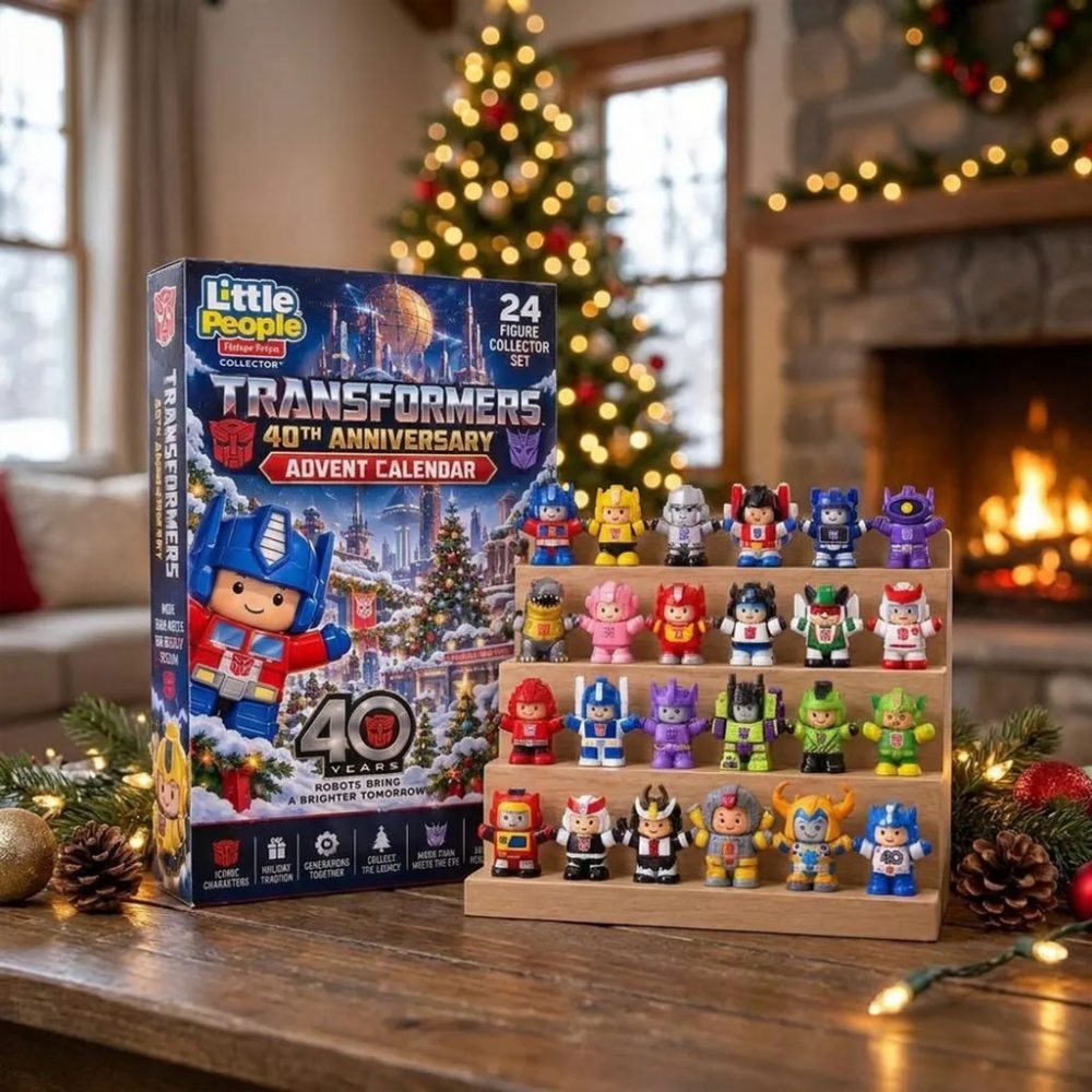 Transformers 40Th Anniversary Advent Calendar Collectible Christmas Ornament Transformers Merch