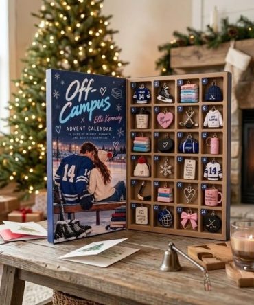 Off Campus 2026 Advent Calendar Elle Kennedy Hockey Romance Christmas Ornament Off Campus Merch