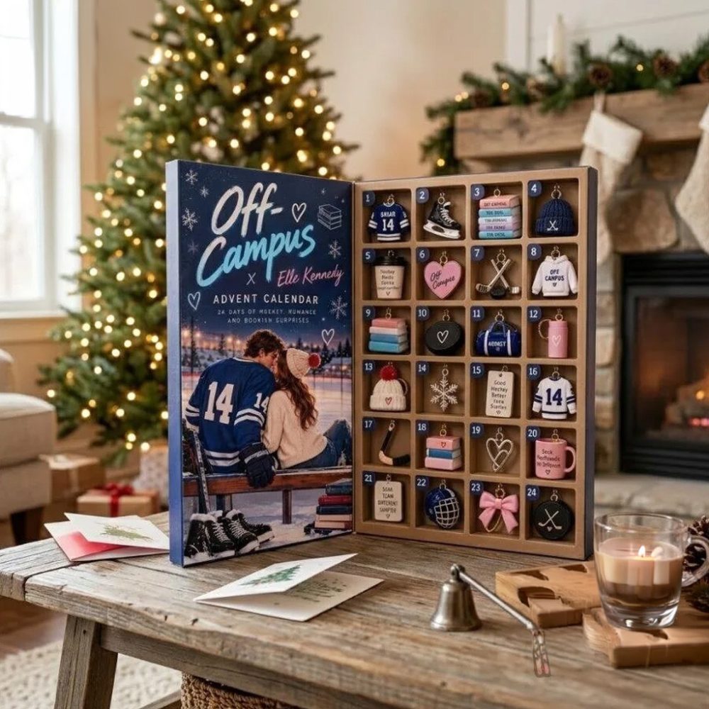 Off Campus 2026 Advent Calendar Elle Kennedy Hockey Romance Christmas Ornament Off Campus Merch