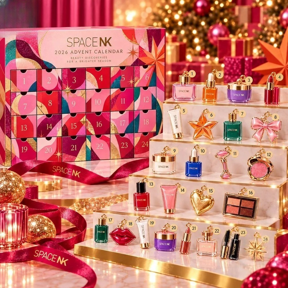Space Nk Christmas Advent Calendar 2026 24 Day Christmas Countdown Gift For Women, 3D Acrylic Collectibles