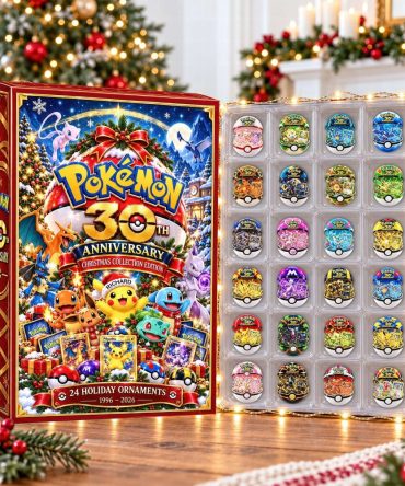 Custom Pokemon 30Th Anniversary Christmas Advent Calendar Christmas Countdown Gifts For Son