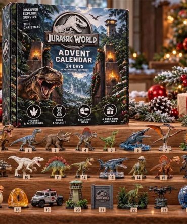 Jurassic World Advent Calendar 2026 24 Days Prehistoric Surprises Christmas Ornaments Son Gifts