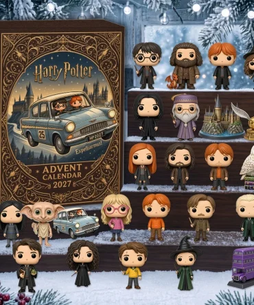 Harry Potter Advent Calendar Hogwarts Christmas Ornament Harry Potter Merch Holiday Gift Ideas