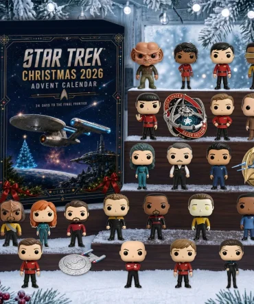 Star Trek Christmas 2026 Advent Calendar 24 Days Mystery Xmas Tree Ornaments Starship Enterprise