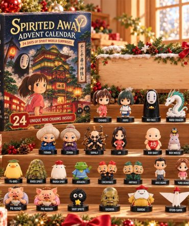 Spirited Away Advent Calendar Spirit World Christmas Ornaments Spirited Away Merch Anime Gifts