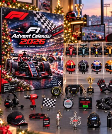 Formula 1 Racing 2026 Advent Calendar Christmas Tree Ornaments F1 Merch Racing Fan Gifts