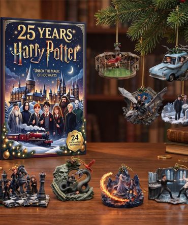 Harry Potter Advent Calendar Christmas Fantasy Academy Ornaments Harry Potter Merch Xmas Gifts