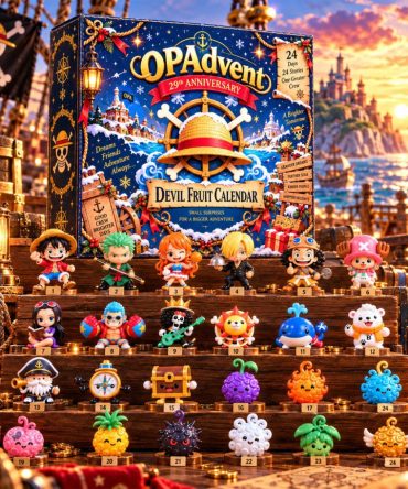 One Piece 29Th Anniversary Devil Fruit Advent Calendar Christmas Ornament Anime Fan Gifts