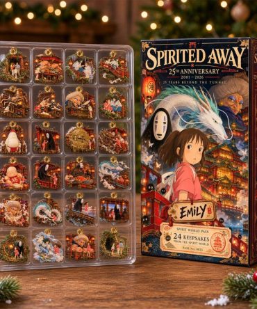 Custom Spirited Away 25Th Anniversary Advent Calendar Magical Journey Christmas Ornament Gifts