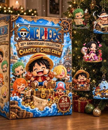 One Piece Chibi Adventure Advent Calendar Christmas Ornament Blind Box Gifts For Anime Lovers