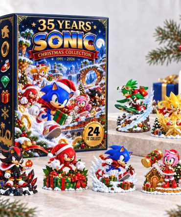 Sonic 35Th Anniversary Advent Calendar Christmas Ornament Blind Box Gift For Sonic Lovers