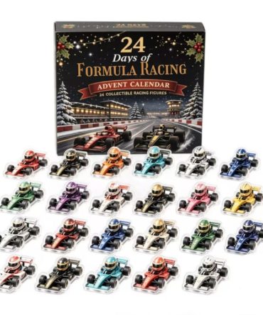 24 Days Of Formula Racing Advent Calendar Christmas Ornaments Best Gift For Racing Fans