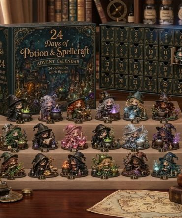 24 Days Of Potions And Spells Advent Calendar Witchy Holiday Ornaments Halloween Gifts Ideas