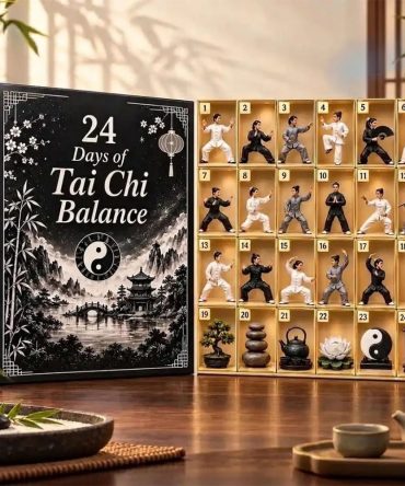24 Days Of Tai Chi Balance Advent Calendar Christmas Ornaments Holiday Gift For Dad