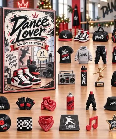 Dance Lover Advent Calendar Good Moves Better Days Christmas Ornaments Best Gift For Dancing