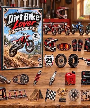 Dirt Bike Lover 2026 Advent Calendar Christmas Tree Ornaments Xmas Gift For Brothers