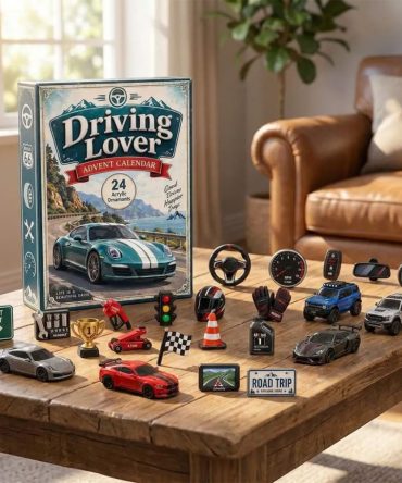 Driving Lover Advent Calendar Christmas Tree Ornaments Best Gift For Car Enthusiast