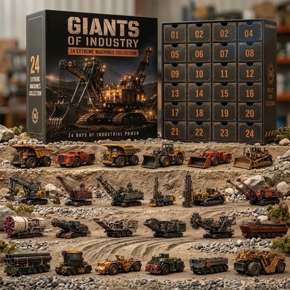 Giants Of Industry Extreme Machines Advent Calendar Christmas Tree Ornaments Holiday Gifts