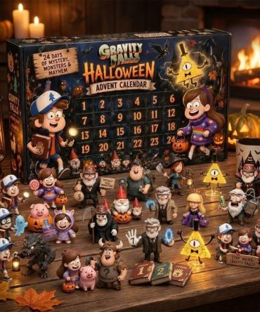 Gravity Falls Halloween Advent Calendar 2026 Spooky Ornaments Gift For Halloween Lovers