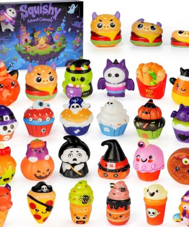 Halloween Advent Calendar 2026 Food Slow Rising Ornaments Spooky Gifts For Kids