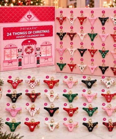 Primark 24 Thongs Of Christmas Advent Calendar 2026 Xmas Tree Ornaments Gifts For Her