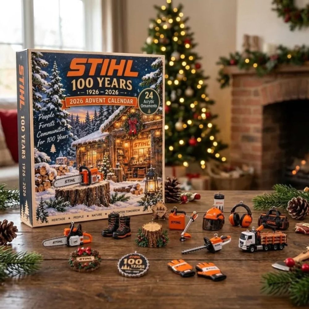 Stihl 100Th Anniversary Advent Calendar 2026 Christmas Tree Ornament Xmas Gift For Husband