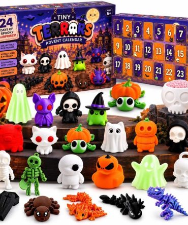 Terrors Advent Calendar 2026 Spooky Ornaments Mystery Blind Box Best Gifts For Halloween